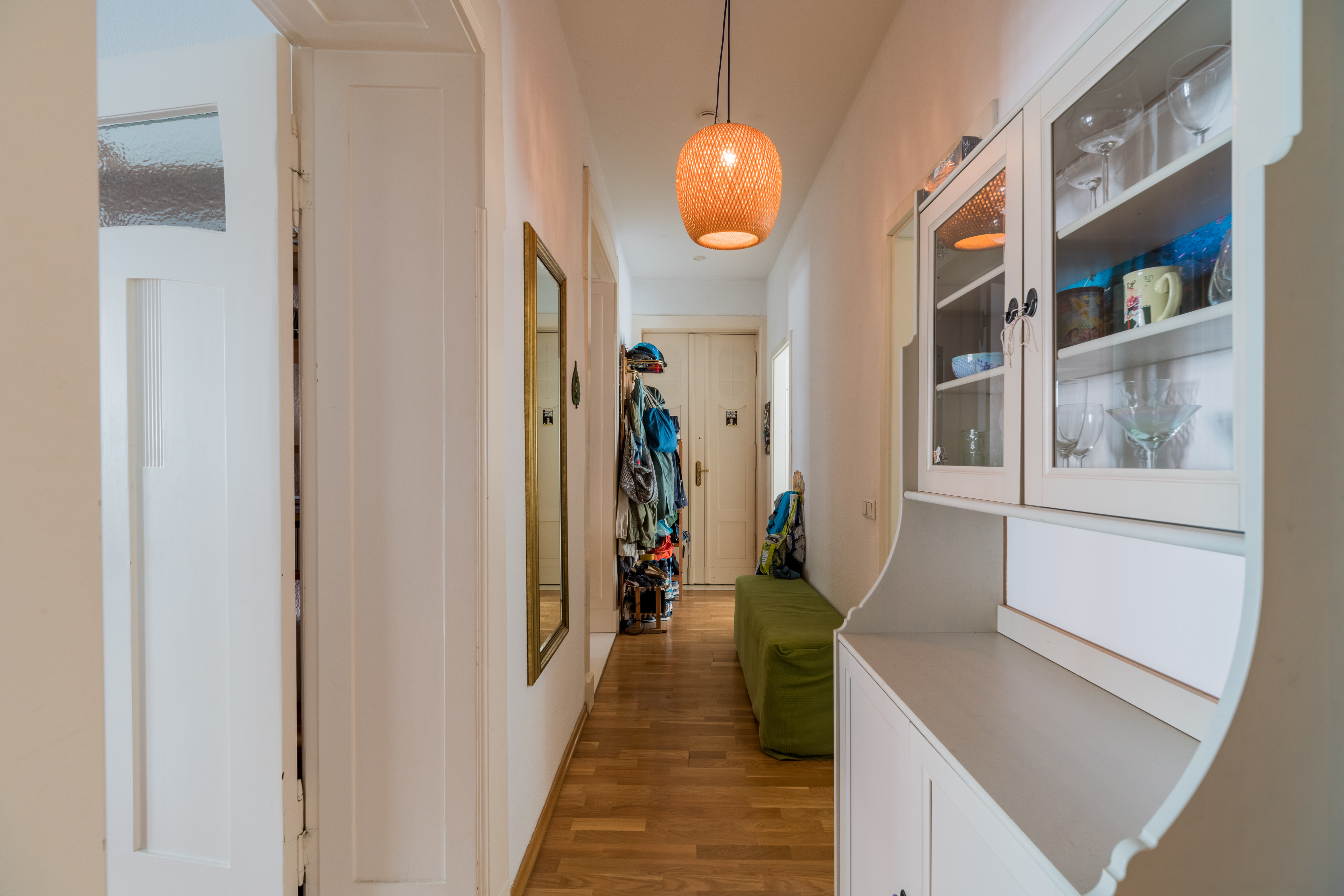 Flur - TOPLAGE! 3-Zimmer-Altbau-Wohnung nähe Boxhagener Platz