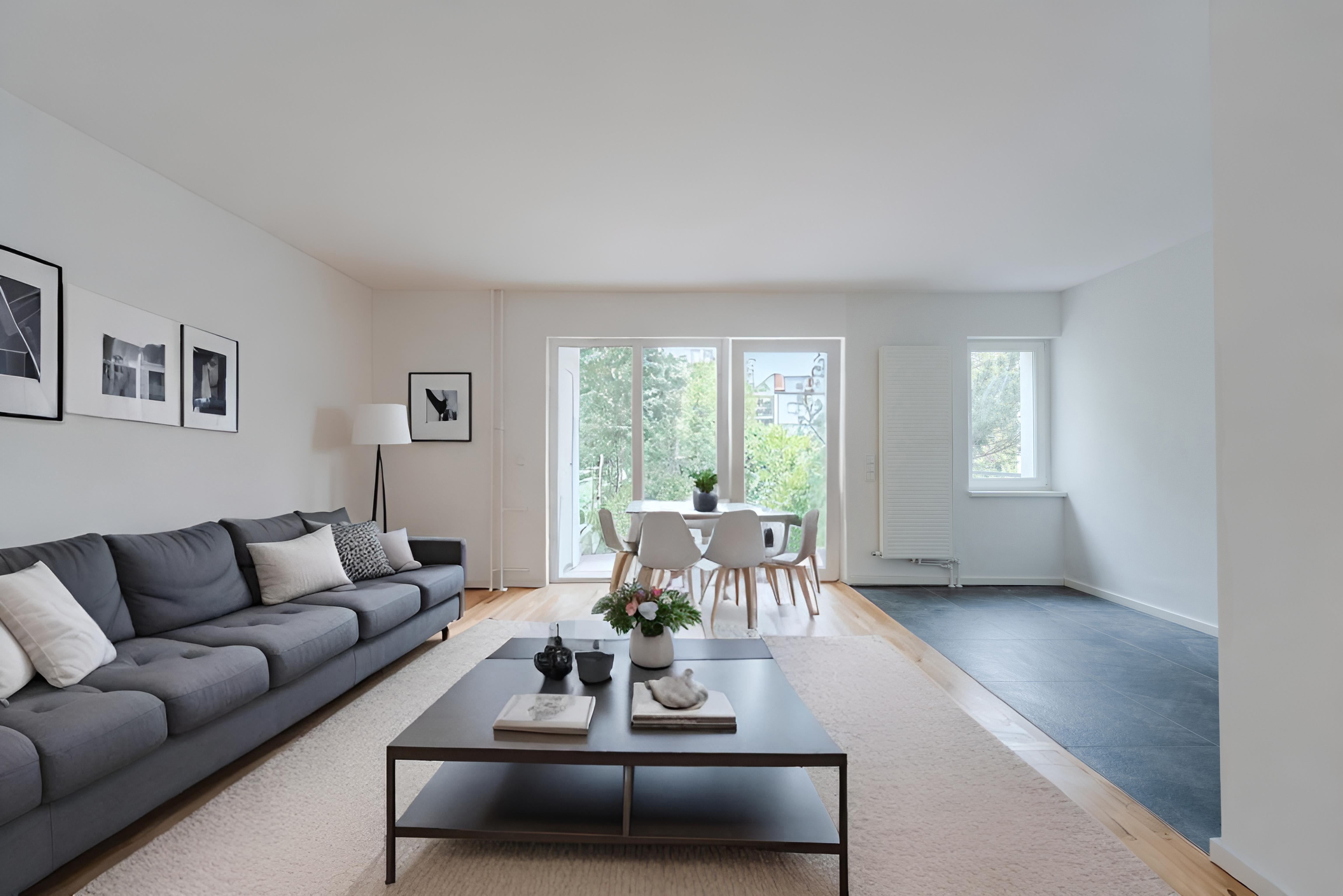 Helle Wohnung mit Gartenterrasse - Wunderschöne Terrassenwohnung – Erstbezug – Provisionsfrei