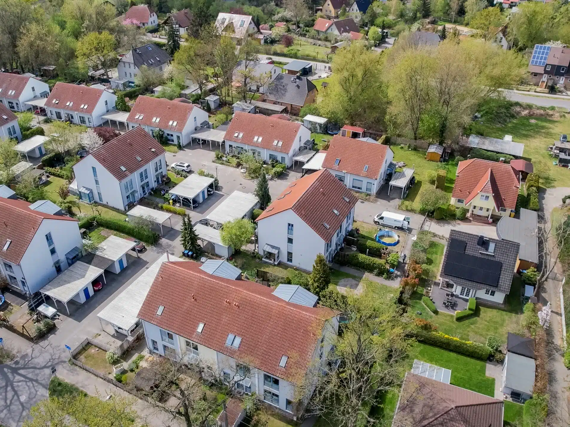 Vermietetes Reihenendhaus in Falkensee